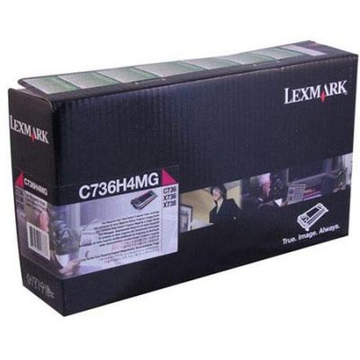 Lexmark C736H4MG Kırmızı Orjinal Toner - C736 / X736 (T4492) - 1