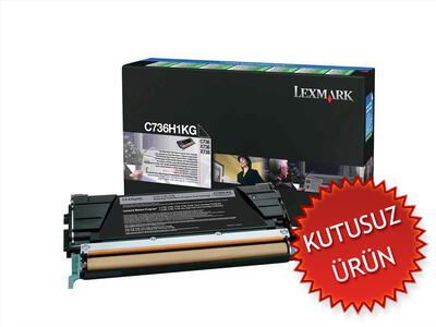 Lexmark C736H1KG Black Original Toner - C736 / X736 (U) 