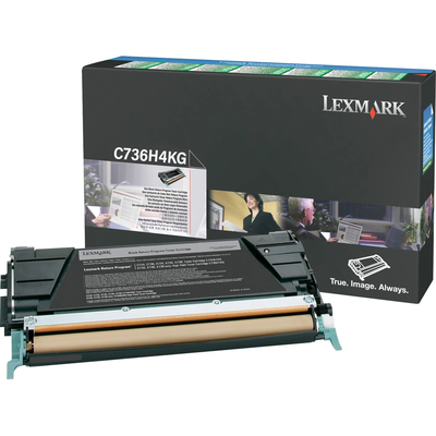 LEXMARK - Lexmark C736H4KG Black Original Toner High Capacity - C736dn