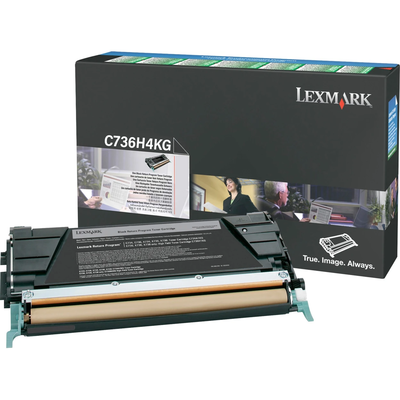 Lexmark C736H4KG Black Original Toner High Capacity - C736dn - 2