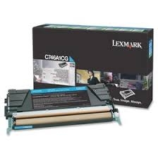 Lexmark C746A1CG Cyan Original Toner C746 / C748 - 1