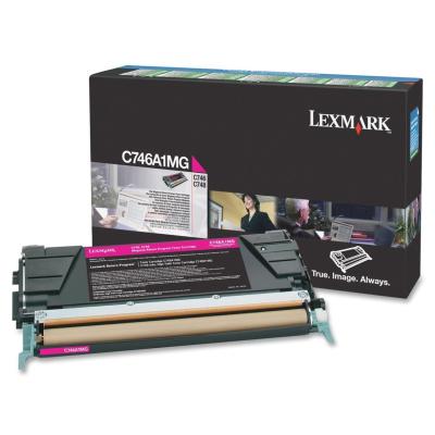 Lexmark C746A1MG Kırmızı Orjinal Toner - C746 / C748 (B) (T8465) - 1