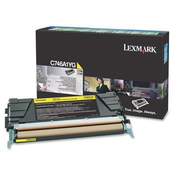 Lexmark C746A1YG Sarı Orjinal Toner - C746 / C748 (B) (T8466) - 1