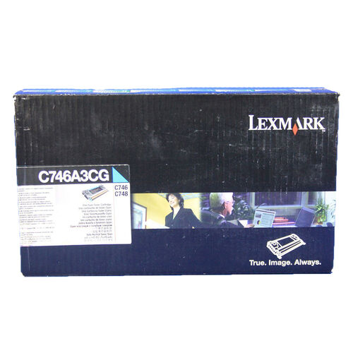 Lexmark C746A3CG Cyan Original Toner - C746 / C748 - 1