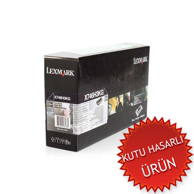 Lexmark C746H3KG Black Original Toner High Capacity - C746 / C748 (Damaged Box) 