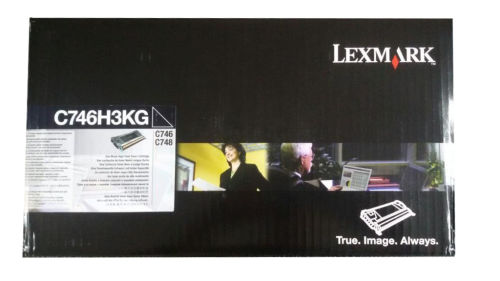 Lexmark C746H3KG Black Original Toner Hıgh Capacity - C746 / C748 - 1