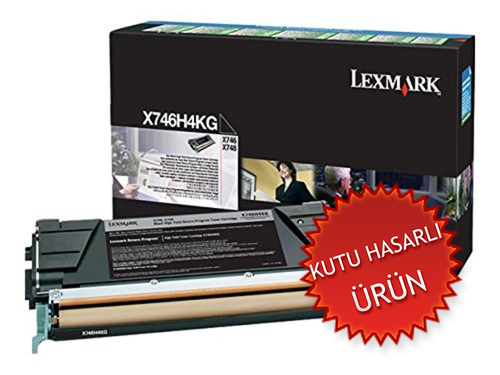 Lexmark X746H4KG Siyah Orjinal Toner Yüksek Kapasite - X746 (C) (T17703) - 1