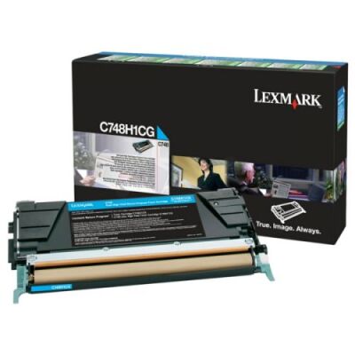 Lexmark C748H1CG Cyan Original Toner - C748de / C748e - 2