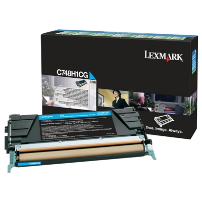 Lexmark C748H1CG Cyan Original Toner - C748de / C748e 