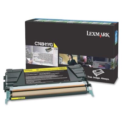 Lexmark C748H1YG Sarı Orjinal Toner - C748de / C748e (T6676) - 2