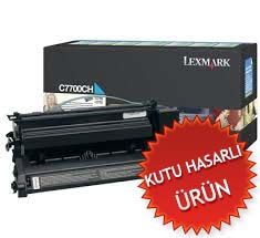 Lexmark C7700CH Cyan Original Toner - C770 / C772 (Damaged Box)