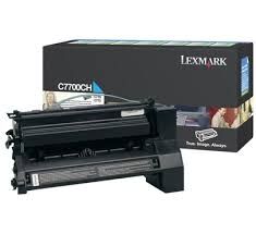 Lexmark C7700CH Mavi Orjinal Toner Yüksek Kapasite - C770 / C772 (T5665) - 2