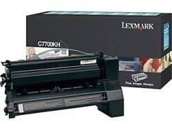 Lexmark C7700KH Hıgh Capacity Black Original Toner - C770 / C772 - 2