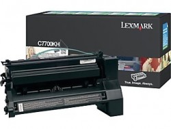 Lexmark C7700KH Siyah Orjinal Toner Yüksek Kapasite - C770 / C772 (T3645) - 1