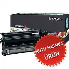 Lexmark C7700MH Kırmızı Orjinal Toner Yüksek Kapasite - C770 / C772 (C) (T8950) - 1