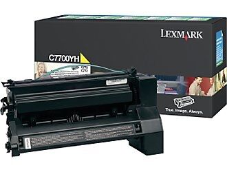 Lexmark C7700YH Sarı Orjinal Toner Yüksek Kapasite - C770 / C772 (T5664) - 3