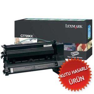 Lexmark C7720KX Black Original Toner - C772 / X772e (Damaged Box) 