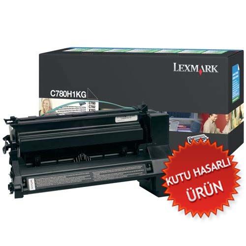 Lexmark C780H1KG Black Original Toner - C780 / X782E (Damaged Box)