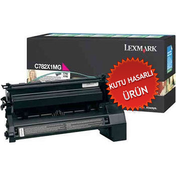 Lexmark C782X1MG Kırmızı Orjinal Toner - C782 / X782e (C) (T9631) - 1