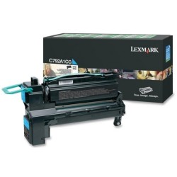 Lexmark C792A1CG Cyan Original Toner - C792 / X792 