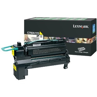 Lexmark C792A1YG Sarı Orjinal Toner - C792 / X792 (T3662) - 1