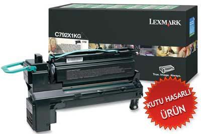 Lexmark C792X1KG Black Original Toner - C792 (Damaged Box) 