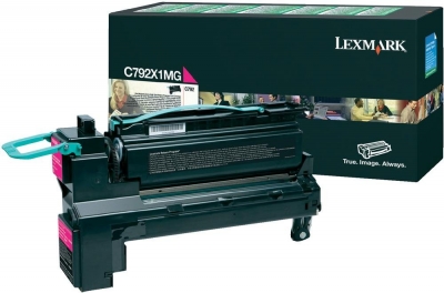 Lexmark C792X1MG Magenta Original Toner High Capacity - C792 