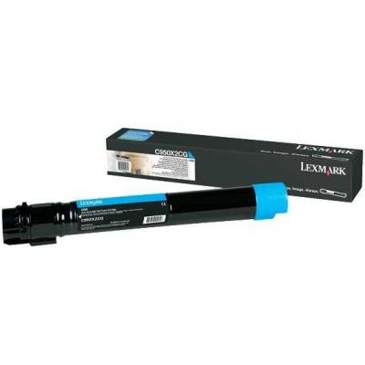 Lexmark C950X2CG Cyan Original Toner - C950 / X950 - 1