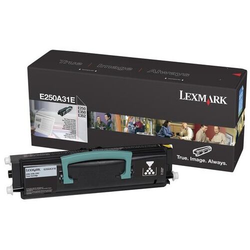 Lexmark E250A31E Siyah Orjinal Toner - E250d / E350d (T13210) - 1