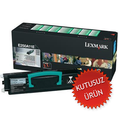 Lexmark E250A11E Black Original Toner - E250 (Without Box) 