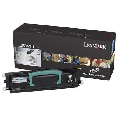 Lexmark E250A31E Black Original Toner - E250d / E350d 