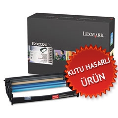 Lexmark E260X22G Black Drum Unit - E260 / X364 / E360 / E460 (Damaged Boxı) 