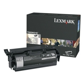 Lexmark T650H31E Siyah Orjinal Toner Yüksek Kapasiteli - T650 (T3382) - 1