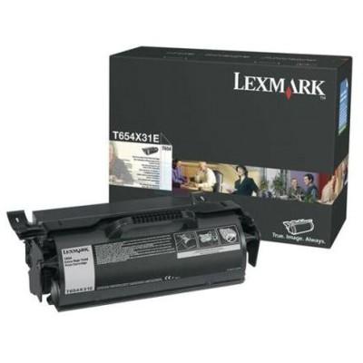 Lexmark T654X31E Black Original Toner High Capacity - T654 