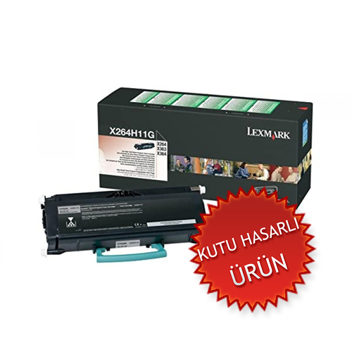 Lexmark X264H31G Black Original Toner - X264 / X363 (Damaged Box)