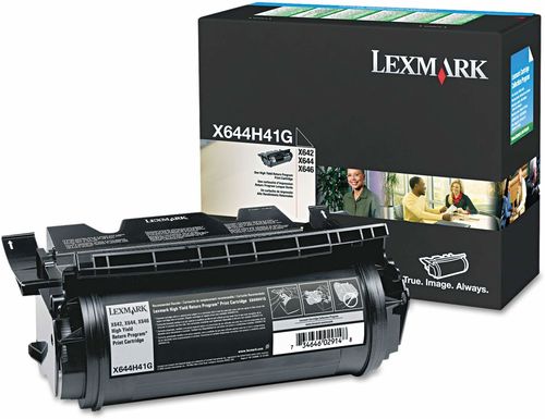 Lexmark X644H41G Black Original Toner High Capacity - X642 / X644 - 1