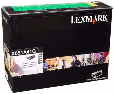 LEXMARK - Lexmark X651A41G Black Original Toner - X651 / X652