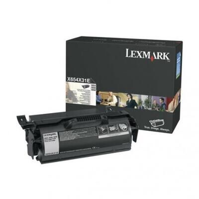 Lexmark X654X31E Original Toner - X654 / X656 - 2