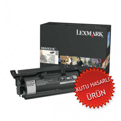 Lexmark X654X31E Original Toner - X654 / X656 / X658 (Damaged Box) 