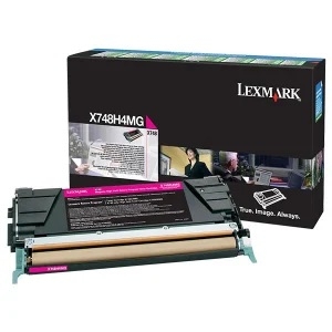 LEXMARK - Lexmark X748H4MG Magenta Original Toner - X748de