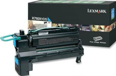 Lexmark X792X1CG Mavi Orjinal Toner - X792de (T6748) - 2