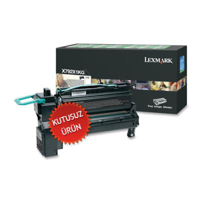 Lexmark X792X1KG Black Original Toner - X792de / X792dtfe (Without Box) 