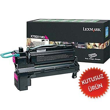 Lexmark X792X1MG Kırmızı Orjinal Toner - X792de (U) (T8981) - 1