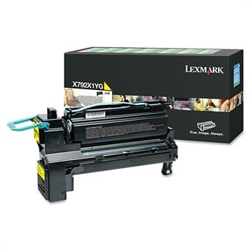 Lexmark X792X1YG Sarı Orjinal Toner - X792de (B) (T8978) - 1