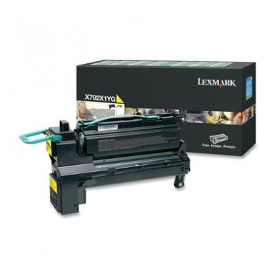 Lexmark X792X1YG Yellow Original Toner 20.000 Page - 2