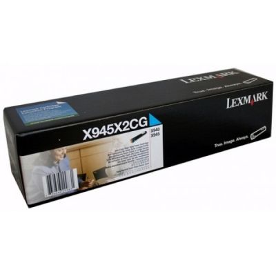 Lexmark X945X2CG Cyan Original Toner High Capacity - X940 / X945 - 1