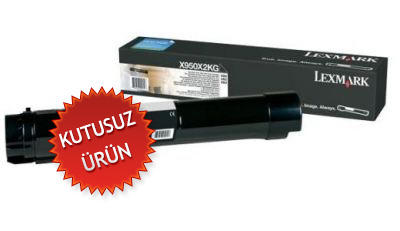 Lexmark X950X2KG Black Original Toner - X950de / X952de (Without Box) 