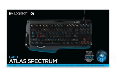 Logitech G410 Atlas Spectrum Gaming Keyboard QWERTY (Russian/UK) - 920-007752 - 3