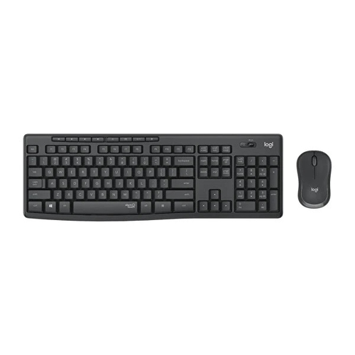 Logitech MK295 Sessiz Kablosuz Türkçe Q Klavye Mouse Seti - Siyah - 1