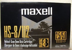 Maxell 8mm 112m 2.3 GB / 4.6 GB HS-8 / 112 Data Cartridge 